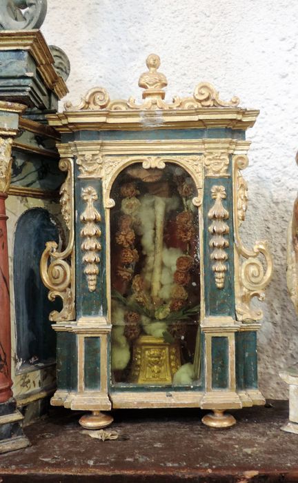 reliquaire de sainte Victoire - © Ministère de la Culture (France), Conservation des antiquités et des objets d’art de l'Ardèche - Tous droits réservés
