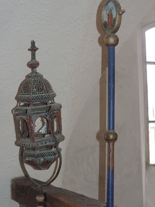 bâton de procession, lanterne de procession - © Ministère de la Culture (France), Conservation des antiquités et des objets d’art des Hautes-Alpes - Tous droits réservés