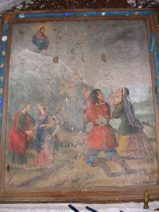 tableau : Visitation et Notre-Dame-des-Neiges, ex-voto
