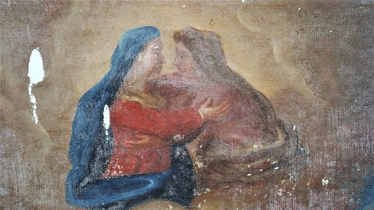 Tableau ex voto, détail