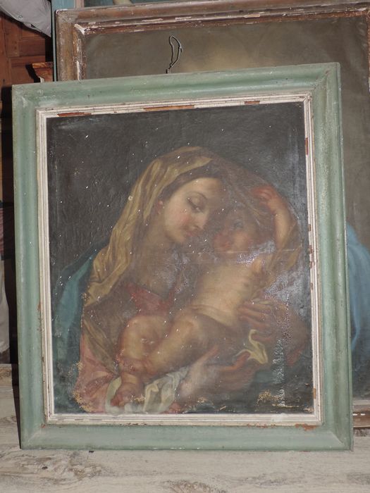 Tableau : Vierge à l'Enfant 