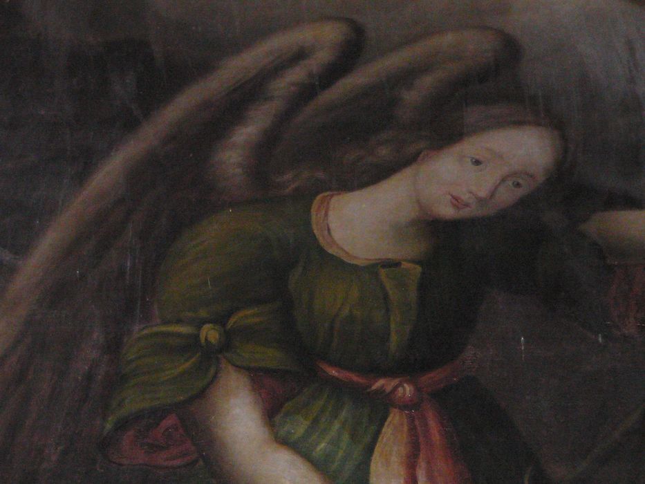 Tableau : Annonciation (L'), détail