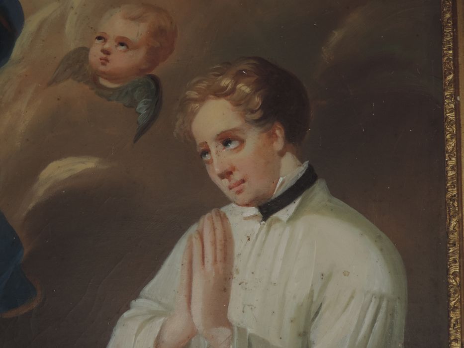 tableau : Vierge à l'Enfant, détail