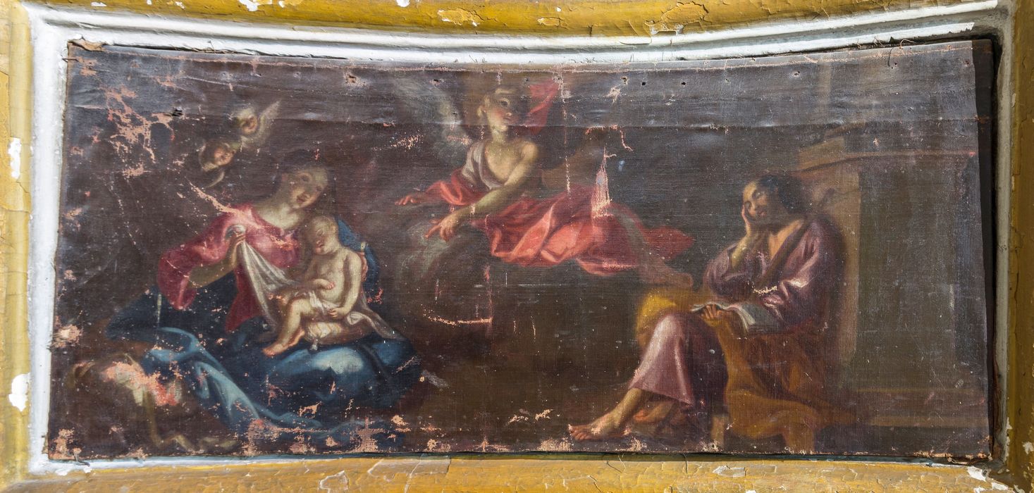 tableau : repos de la Sainte Famille (le)