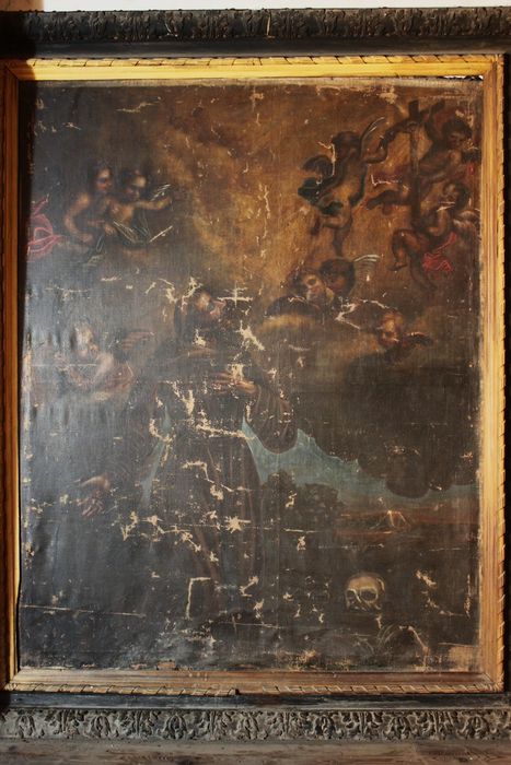 tableau, cadre : saint François d'Assise