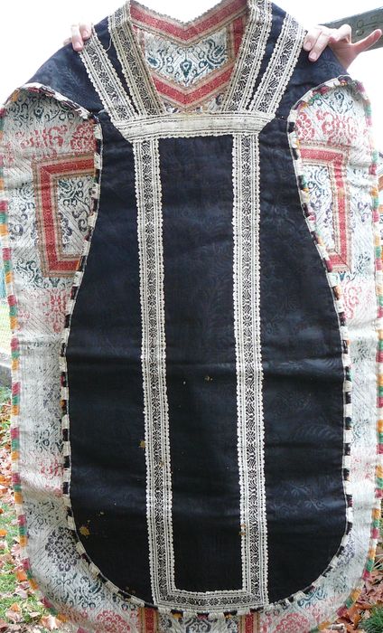 chasuble réversible - © Ministère de la Culture (France), Conservation des antiquités et des objets d’art de l'Ardèche - Tous droits réservés
