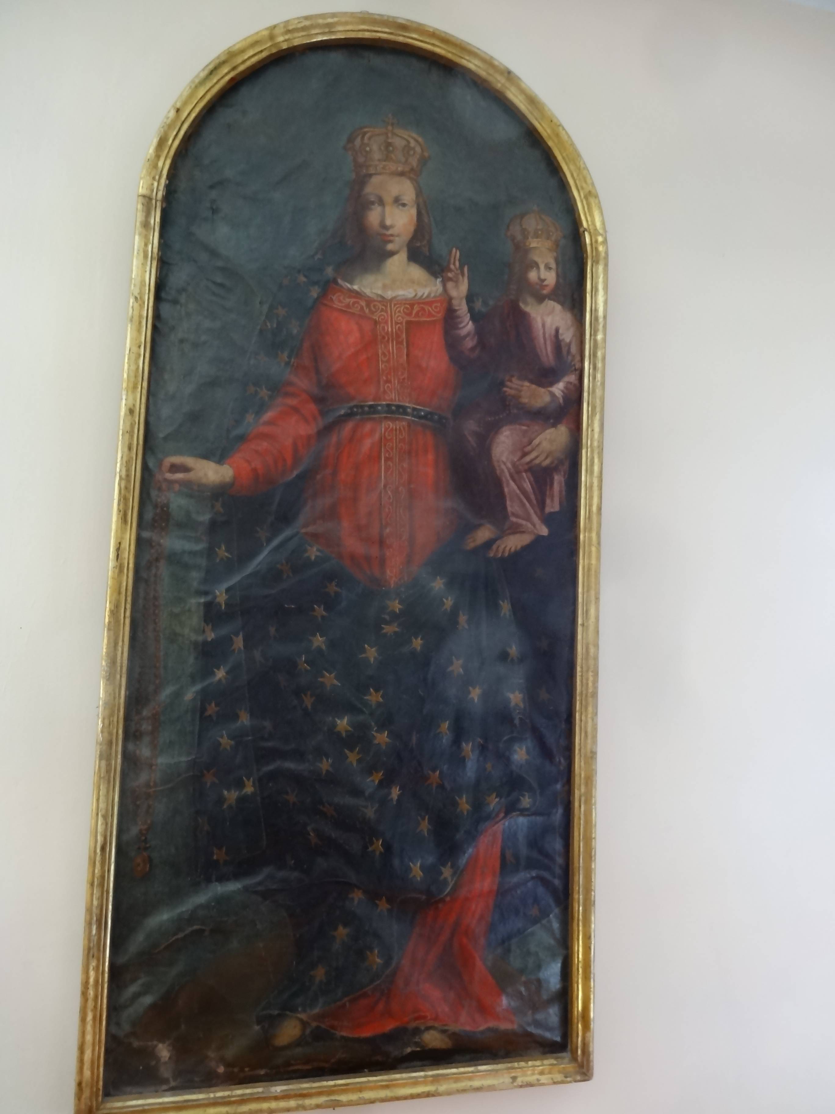 tableau : Vierge à l'Enfant - © Ministère de la Culture (France), Conservation des antiquités et objets d'art des Alpes Maritimes – Tous droits réservés