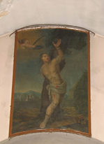 tableau : Martyre de Saint Sébastien (Le) - © Ministère de la Culture (France),  Conservation des antiquités et objets d'art des Alpes Maritimes,  tous droits réservés