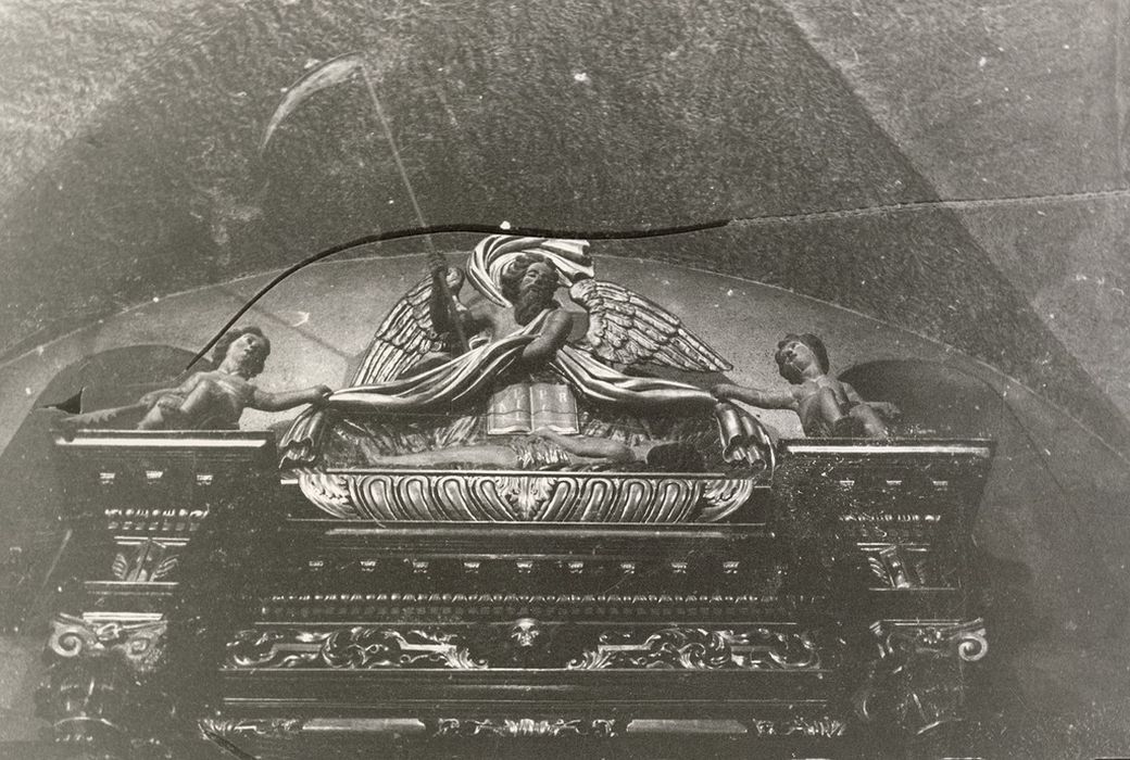 retable des Âmes du Purgatoire ou Notre-Dame des Douleurs, vue partielle