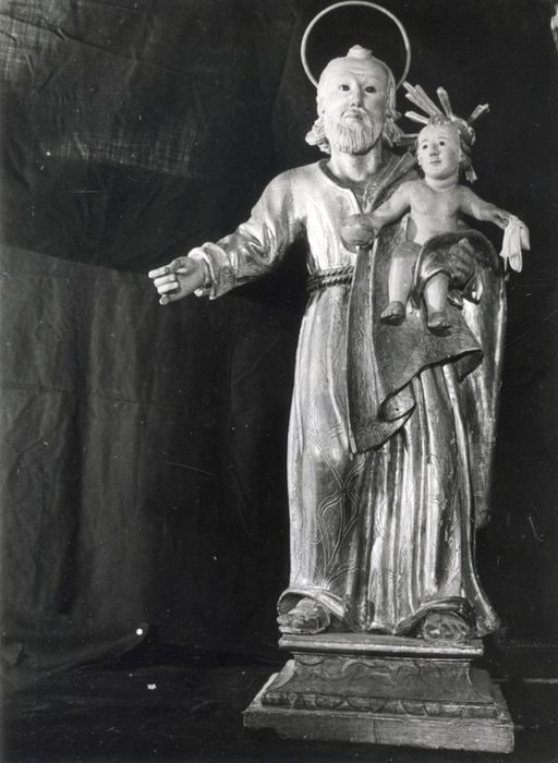 statue (statuette) : Saint Joseph et l’Enfant