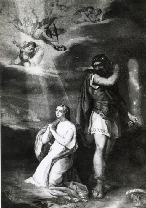 tableau : Décollation de Sainte Réparate