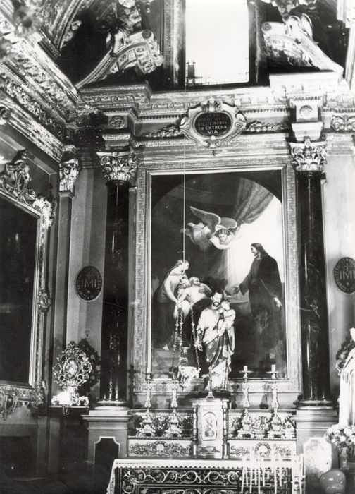 retable, tableau : Mort de Saint Joseph (la)