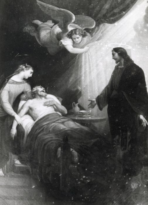 tableau : Mort de Saint Joseph (la)