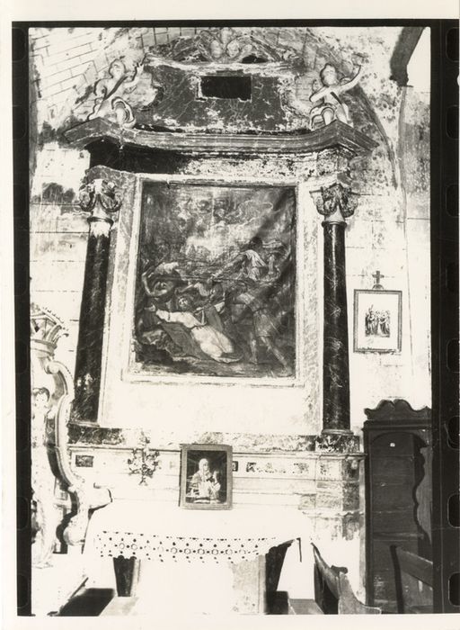 tableau : Scène du martyre de saint Gaudens