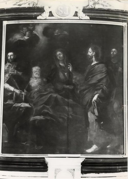 Tableau : La Mort de saint Joseph et son cadre