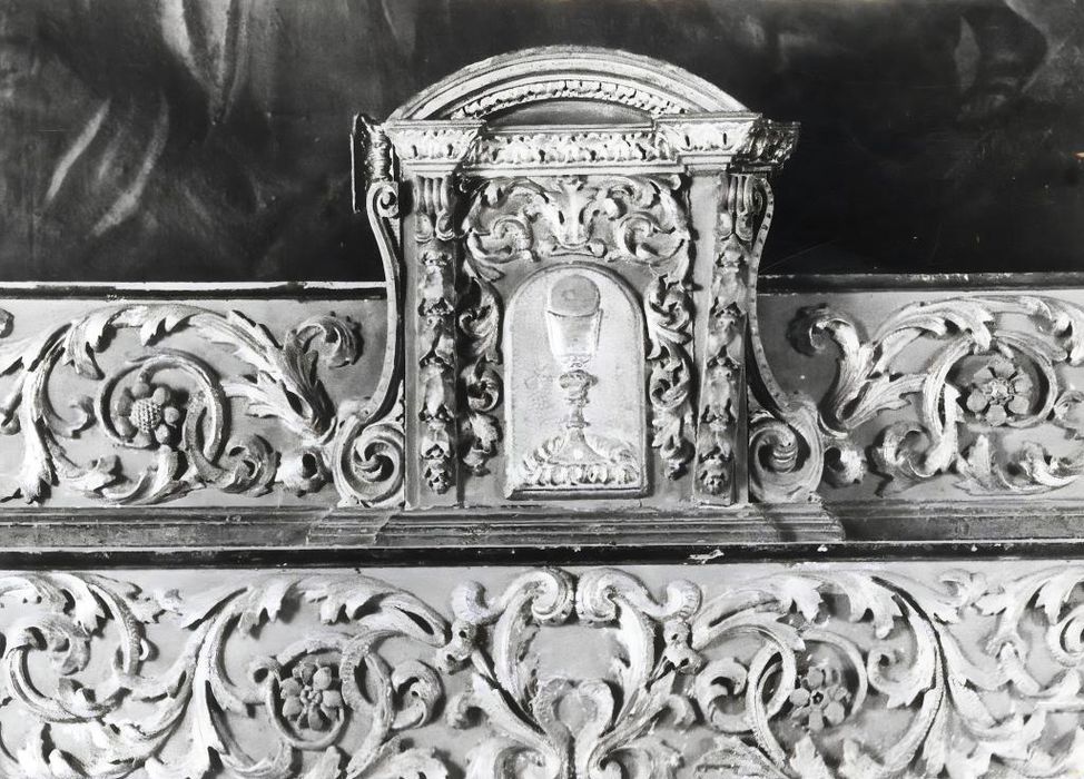 Tabernacle et gradins d'autel