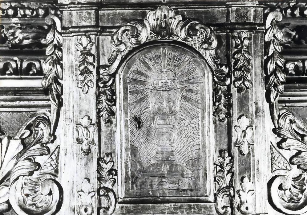 Tabernacle et gradins d'autel