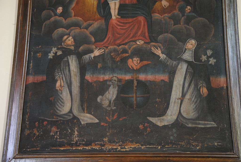 tableau : Rosaire, vue partielle