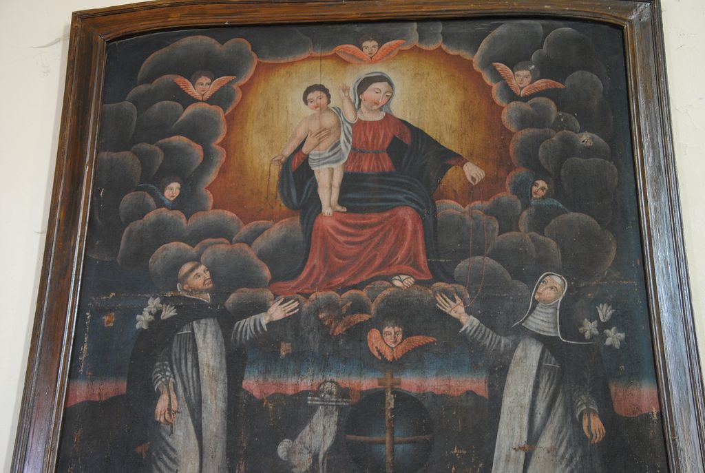 tableau : Rosaire, vue partielle