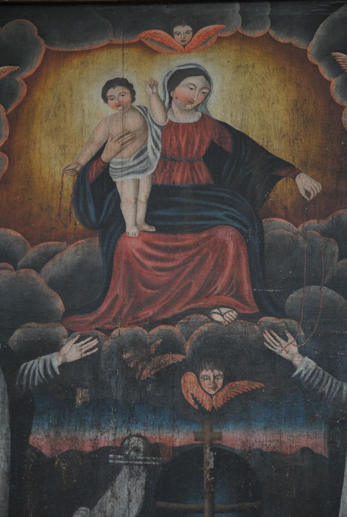 tableau : Rosaire, détail