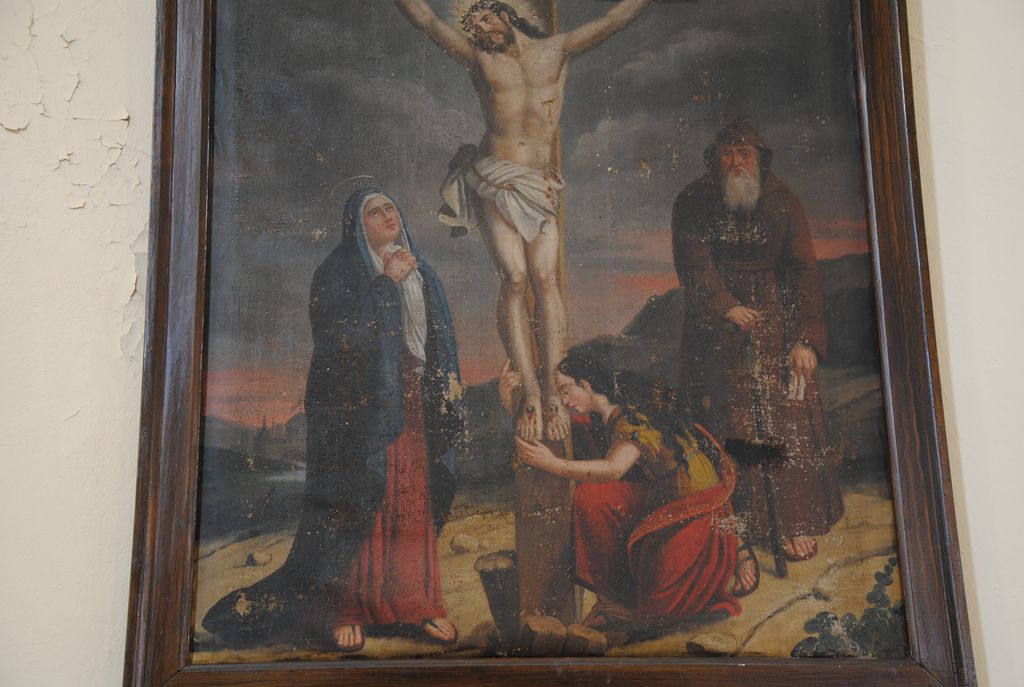 tableau : Crucifixion, vue partielle