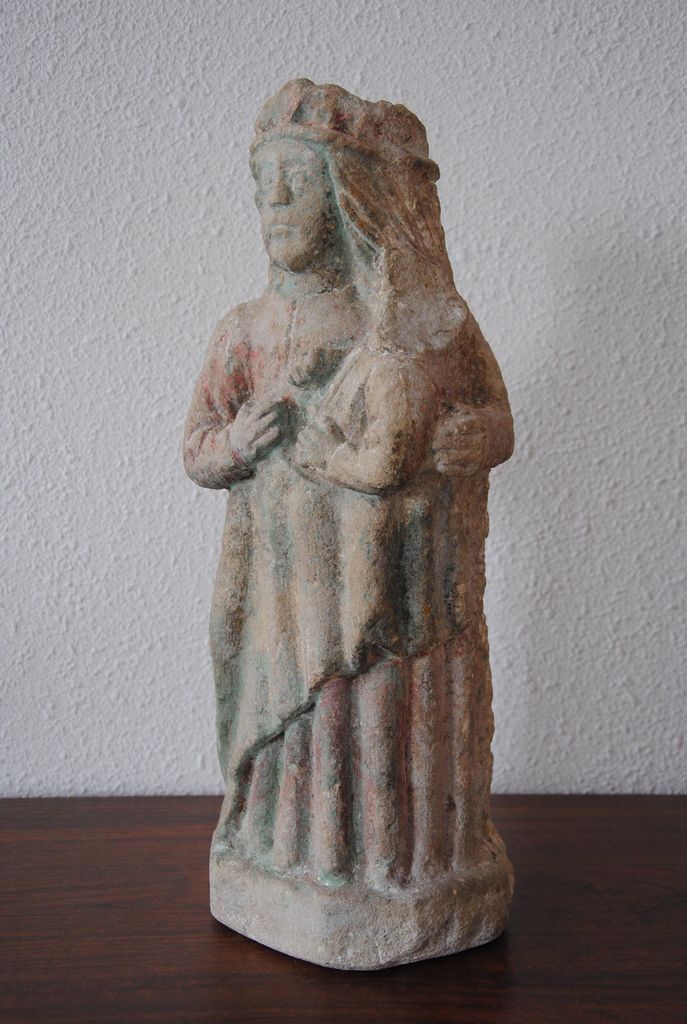 statue : Vierge à l'Enfant, vue générale