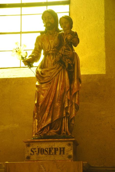 statue : Saint Joseph, vue générale