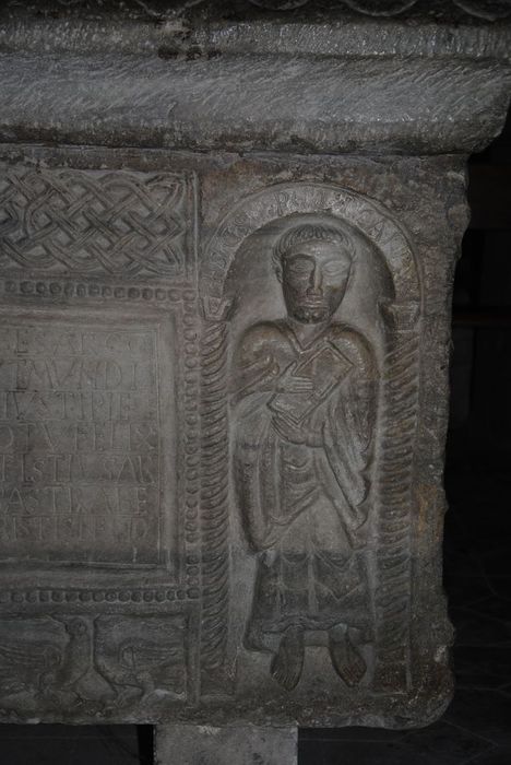 sarcophage, détail