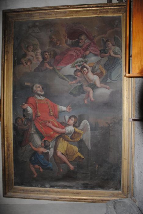 tableau : Triomphe de saint Andéol, vue générale - © Ministère de la Culture (France), Médiathèque du patrimoine et de la photographie, Conservation des antiquités et des objets d’art de l’Ardèche – Tous droits réservés