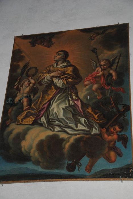 tableau : le Triomphe de saint Vincent, vue générale - © Ministère de la Culture (France), Médiathèque du patrimoine et de la photographie, Conservation des antiquités et des objets d’art de l’Ardèche – Tous droits réservés