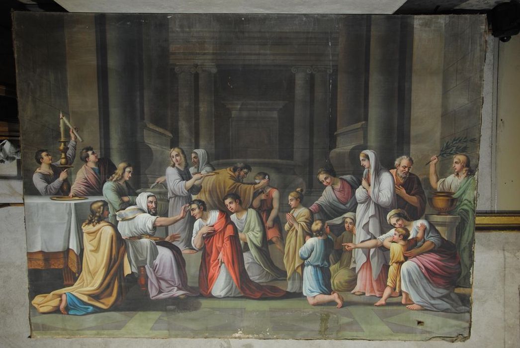 tableau : Sacrement de la confirmation, vue générale