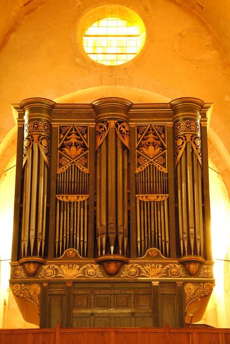 orgue de tribune : buffet d'orgue, vue générale