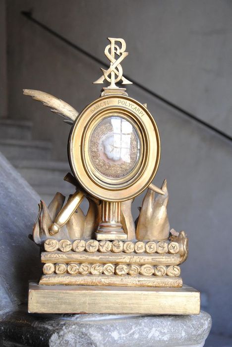 reliquaire de saint Polycarpe, vue générale - © Ministère de la Culture (France), Conservation des antiquités et des objets d’art de l’Ardèche – Tous droits réservés