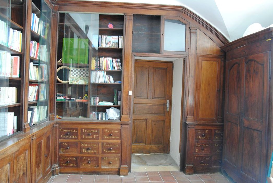 lambris de revêtement, vue générale - © Ministère de la Culture (France), Conservation des antiquités et des objets d’art de l’Ardèche – Tous droits réservés