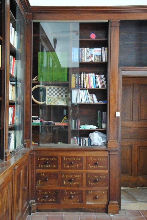 lambris de revêtement, vue partielle - © Ministère de la Culture (France), Médiathèque du patrimoine et de la photographie, Conservation des antiquités et des objets d’art de l’Ardèche – Tous droits réservés
