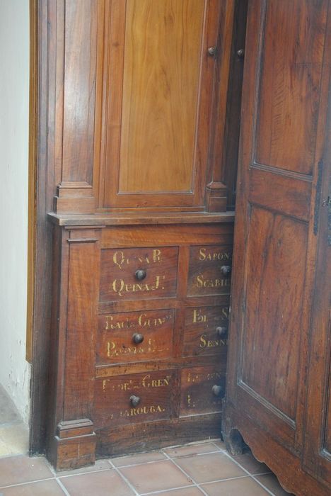 lambris de revêtement, détail - © Ministère de la Culture (France), Médiathèque du patrimoine et de la photographie, Conservation des antiquités et des objets d’art de l’Ardèche – Tous droits réservés