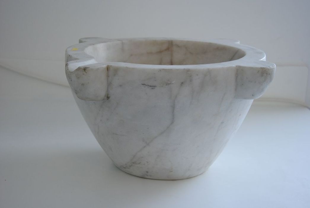 mortier, vue générale - © Ministère de la Culture (France), Médiathèque du patrimoine et de la photographie, Conservation des antiquités et des objets d’art de l’Ardèche – Tous droits réservés
