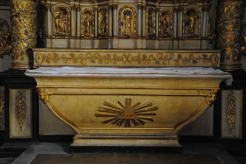 autel du maître-autel, vue générale