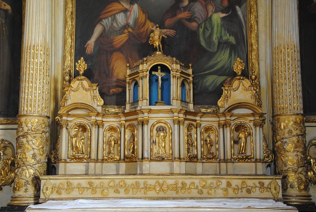 tabernacle du maître-autel, vue générale