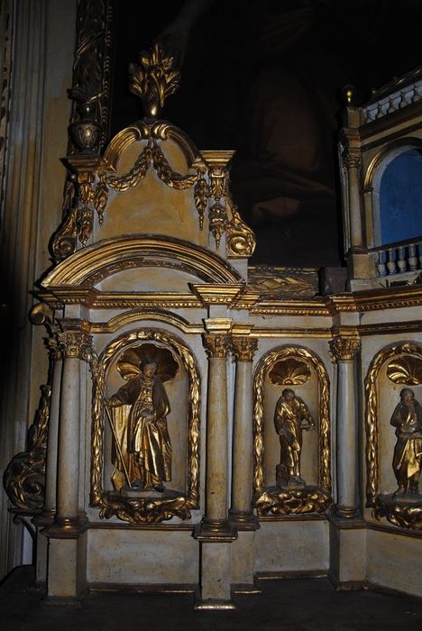 tabernacle du maître-autel, vue partielle