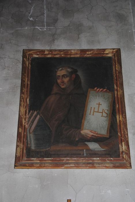 tableau : saint bonaventure, vue générale - © Ministère de la Culture (France), Médiathèque du patrimoine et de la photographie, Conservation des antiquités et des objets d’art de l’Ardèche – Tous droits réservés