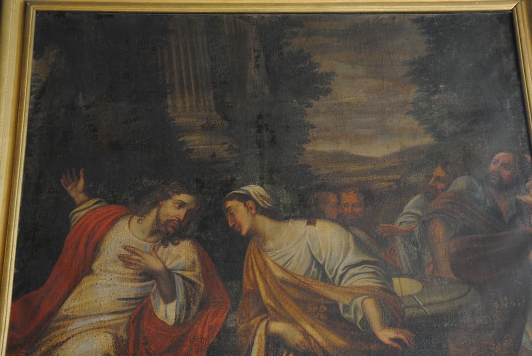 tableau : Samaritaine (la), vue partielle - © Ministère de la Culture (France), Médiathèque du patrimoine et de la photographie, Conservation des antiquités et des objets d’art de l’Ardèche – Tous droits réservés