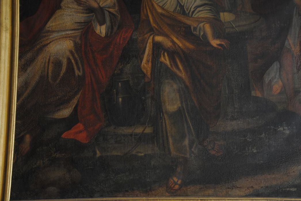 tableau : Samaritaine (la), vue partielle - © Ministère de la Culture (France), Médiathèque du patrimoine et de la photographie, Conservation des antiquités et des objets d’art de l’Ardèche – Tous droits réservés