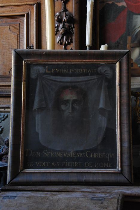 tableau : Sainte face (la), vue générale - © Ministère de la Culture (France), Médiathèque du patrimoine et de la photographie, Conservation des antiquités et des objets d’art de l’Ardèche – Tous droits réservés