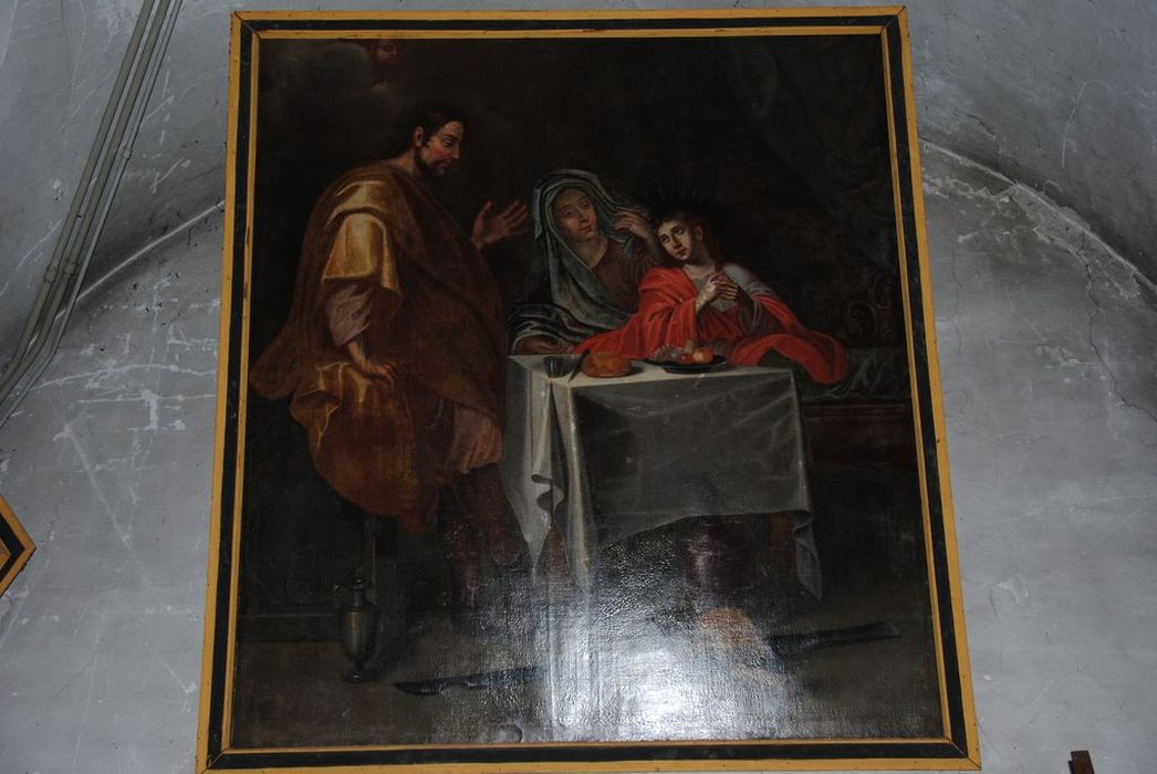 tableau : la Sainte Famille, vue générale
