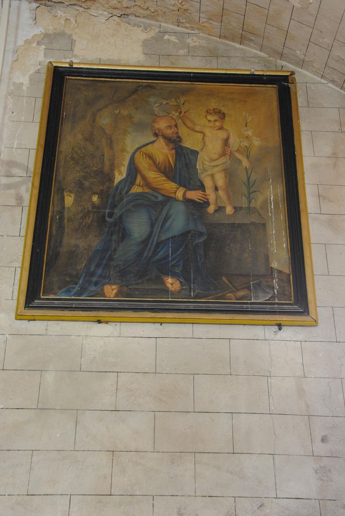 tableau : Saint Joseph et l'Enfant Jésus, vue générale