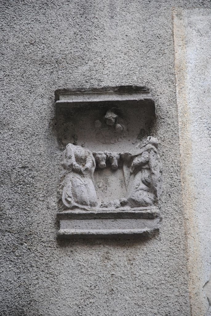bas-relief : la Nativité, vue générale - © Ministère de la Culture (France), Médiathèque du patrimoine et de la photographie, Conservation des antiquités et des objets d’art de l’Ardèche – Tous droits réservés