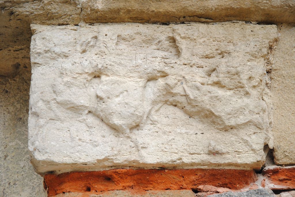 porte d’accès Sud, détail d’un chapiteau sculpté