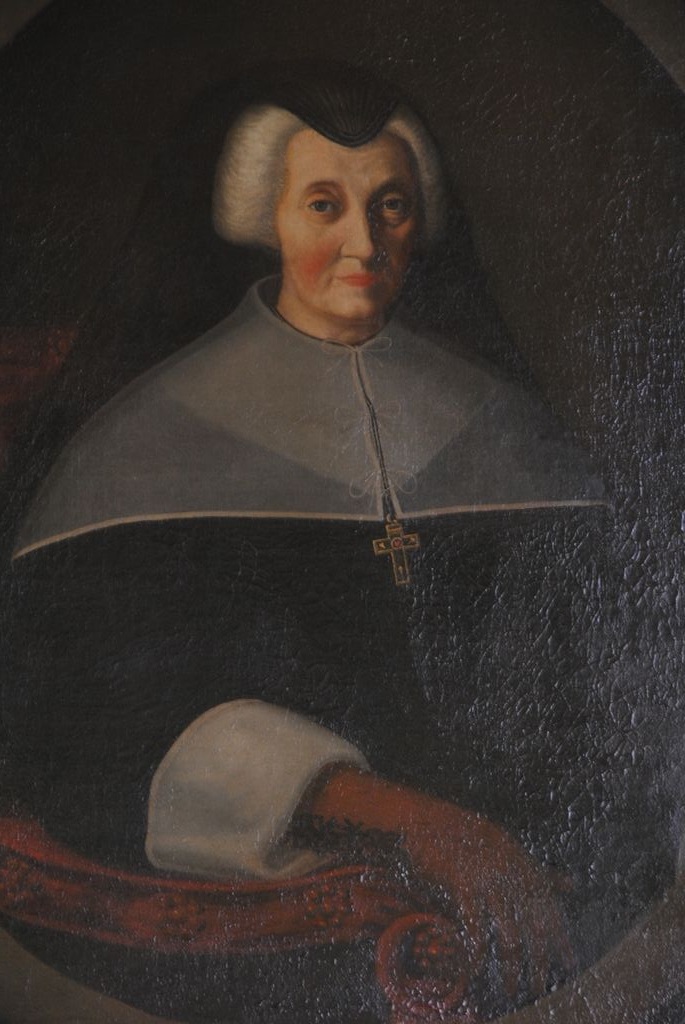 tableau : portrait de la maréchale J. B. d'Ornano, vue partielle - © Ministère de la Culture (France), Médiathèque du patrimoine et de la photographie, Conservation des antiquités et des objets d’art de l’Ardèche – Tous droits réservés