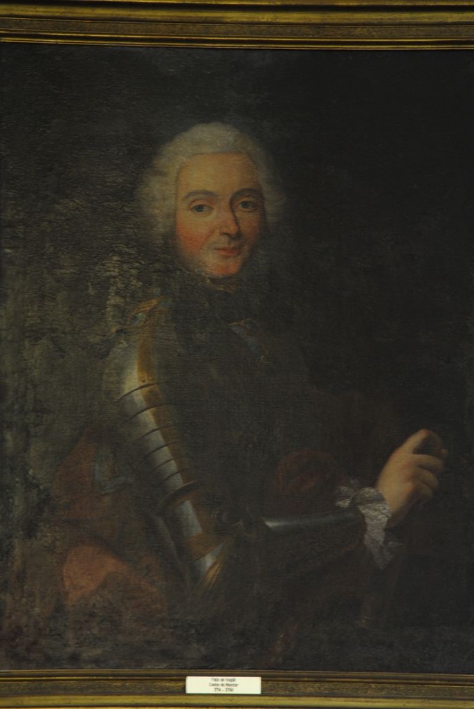 tableau : Portrait d'un militaire, vue générale